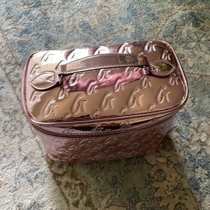 Pink glamaholic cosmetic bag